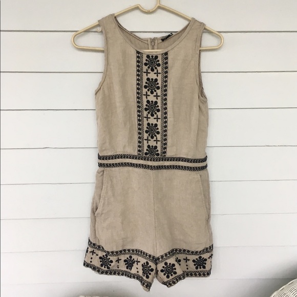 LOFT Pants - *HOST PICK* Loft linen romper